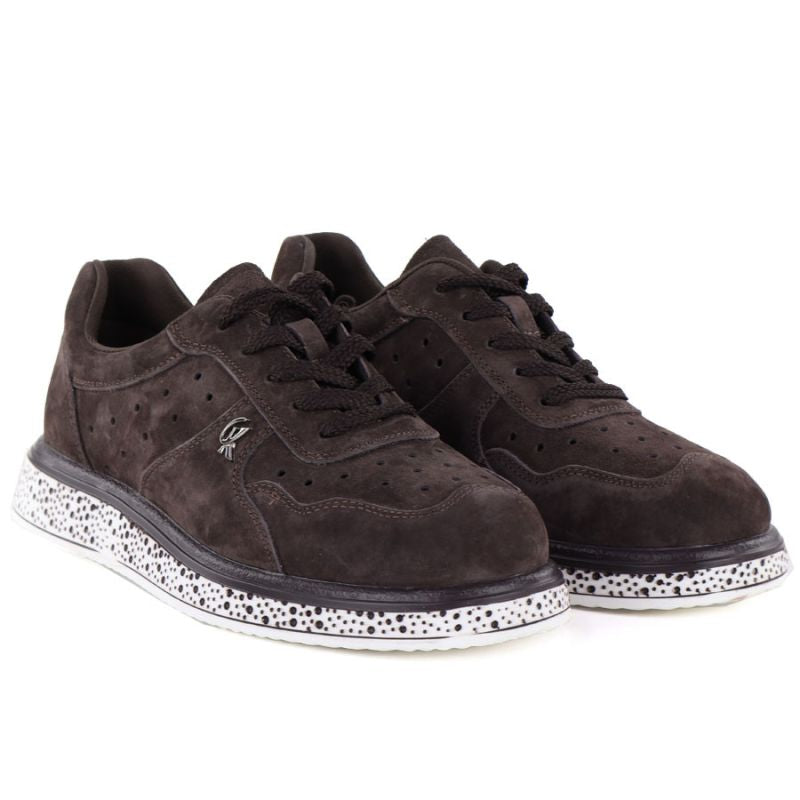 Women's brown suede leather shoes Vinceza 66903 To be categorized Your Sports Performance
