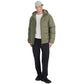 Men's down jacket 4F M0708 khaki 4FRAW25TDJAM0708 43S In preparation Your Sports Performance