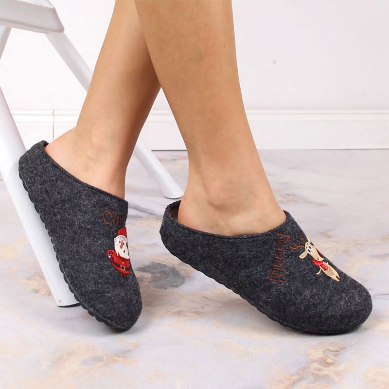 Panto Fino festive felt slippers W KK267038 INT1798 Footwear/Outdoor Your Sports Performance