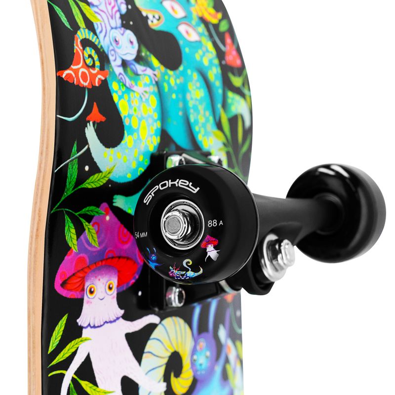 Spokey skateboard with glowing graphics Ollie SPK-942542 Accessories/Skating Your Sports Performance