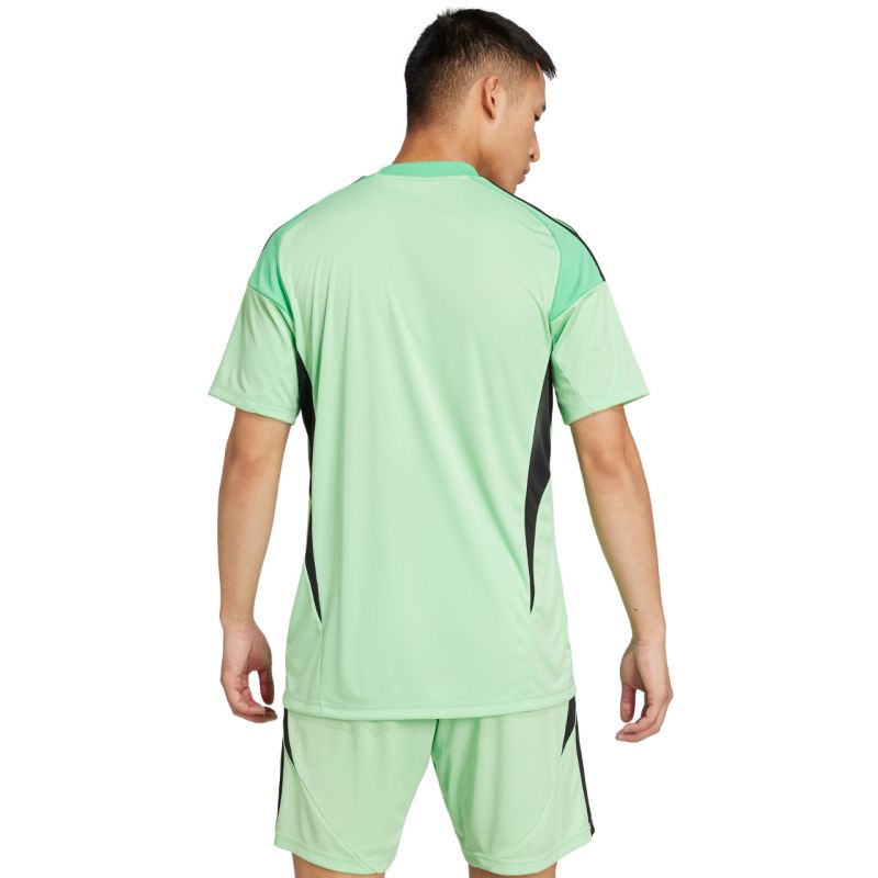 adidas Tiro 25 Competition Jersey Short Sleeve Men's Goalkeeper Jersey Green JI9716 In preparation Adidas