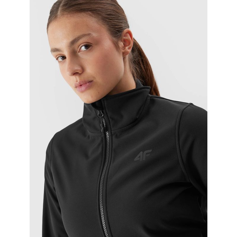 Women's windproof softshell jacket with 5000 membrane 4F *Kategoria tymczasowa Your Sports Performance