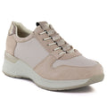 Women's sports shoes classic beige M.Daszyński MR24129 M. Daszyński