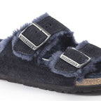 Birkenstock Arizona VL Shearling Midnight Suede Leather Insulated Flip-Flops Wide Regular (1020592) Footwear/Lifestyle/Birkenstock/Klapki/chodaki Birkenstock