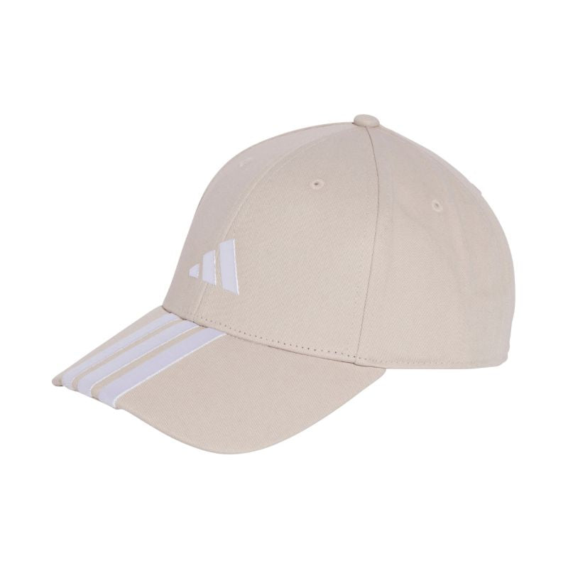 adidas 3-Stripes New Logo Baseball Cap Beige JW6036 To be categorized Your Sports Performance