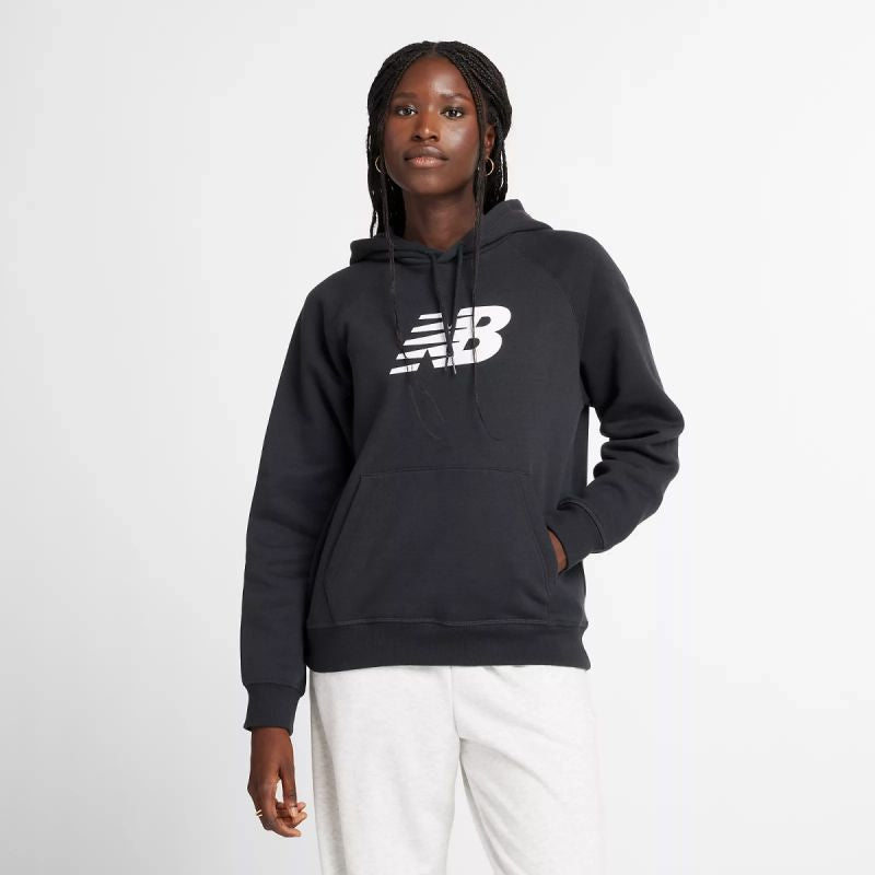 New Balance Sport Fleece Logo Hoodie W WT43524BK Clothing/Lifestyle/New Balance New Balance