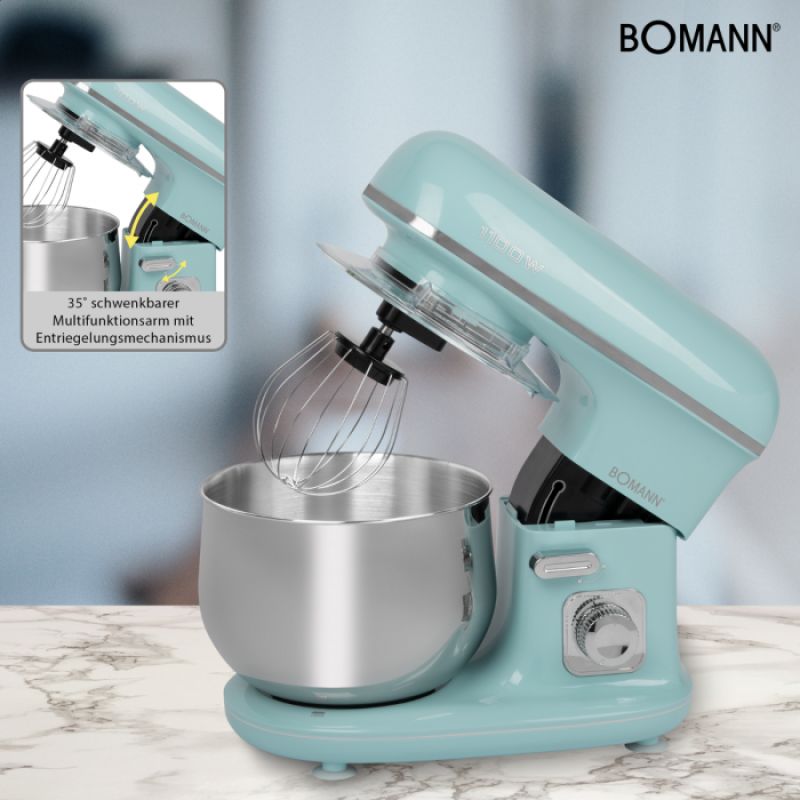 Bomann KM 6030 Mint Food Processor AGD - Produkty/Roboty kuchenne Your Sports Performance