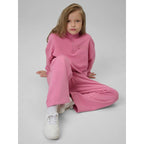 Regular sweatshirt without hood for girls 4F 4FJRSS26TSWSF2625-54S