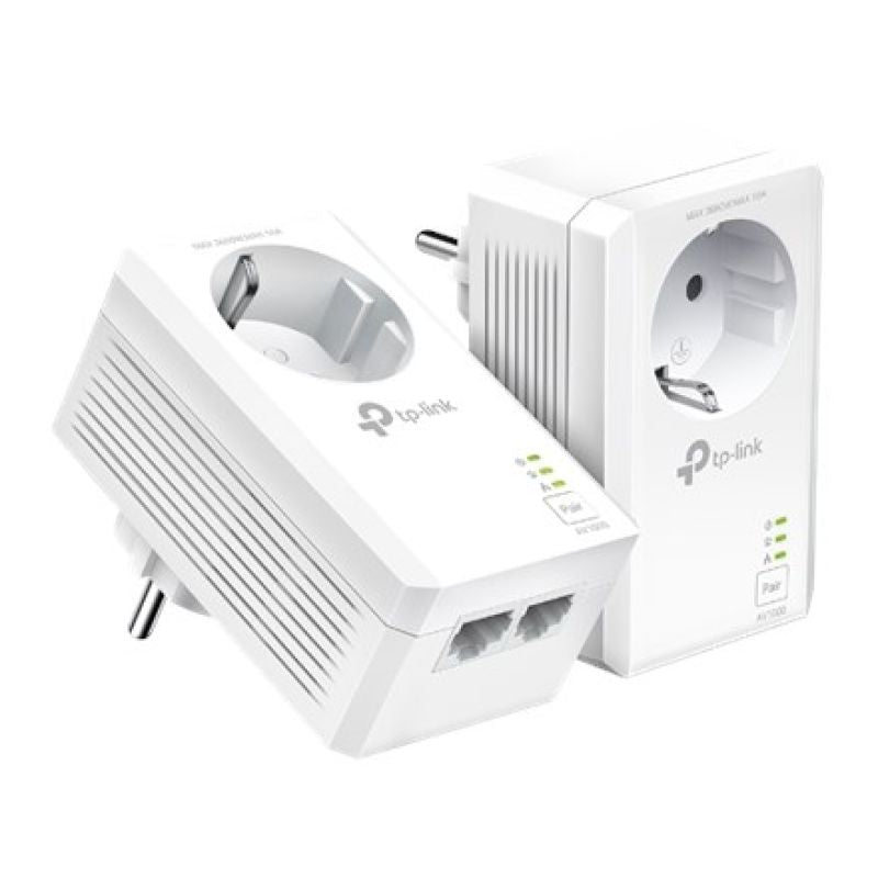 AV1000 2 POWERLINE STARTER KIT/2-PORT GIGABIT PASSTHROUGH Komunikacja i łączność/PowerLine – Home Plug Your Sports Performance