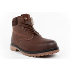 Wrangler Men's Winter Boots, Insulated Leather Hiking Boots, High-Top Ankle Boots