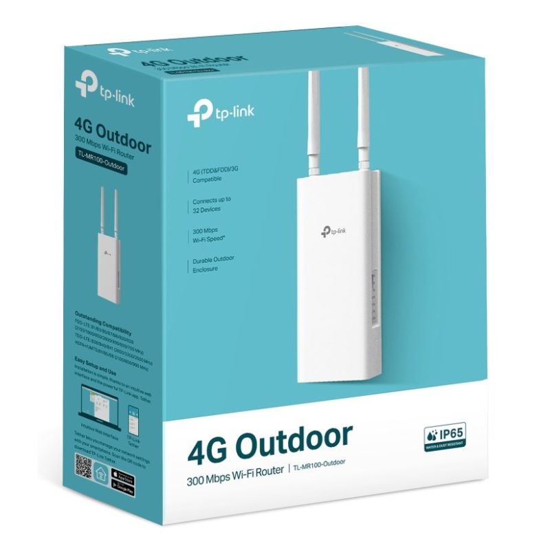 TP-LINK TL-MR100-Outdoor router Komunikacja i łączność/Routery 3G/4G/5G Your Sports Performance