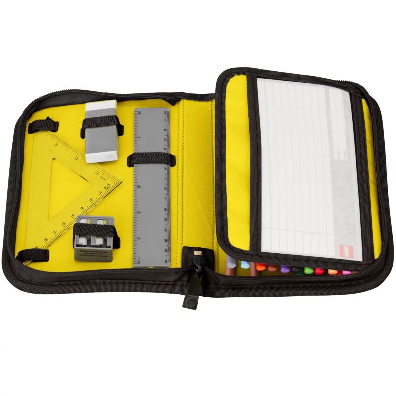 LEGO Bricks Pencil Case With Content 20085-2511 Black One size In preparation Your Sports Performance