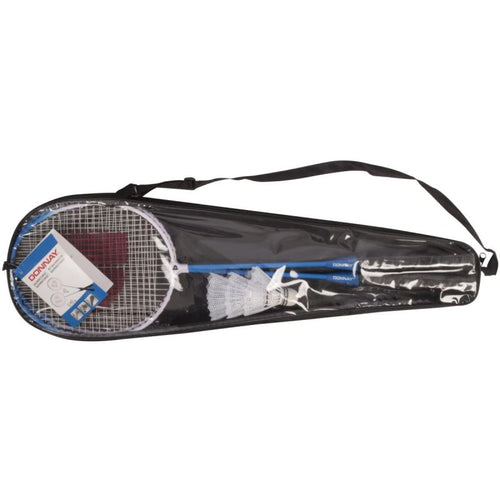 DONNAY 6-IN-1 BLUE BADMINTON SET IN CASE Sport/Sporty Rakietowe/Badminton/Zestawy Your Sports Performance
