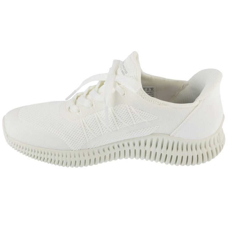 Skechers Slip-Ins: Bobs Geo Lite - Divine Pace 117413-WHT White 36 In preparation Your Sports Performance