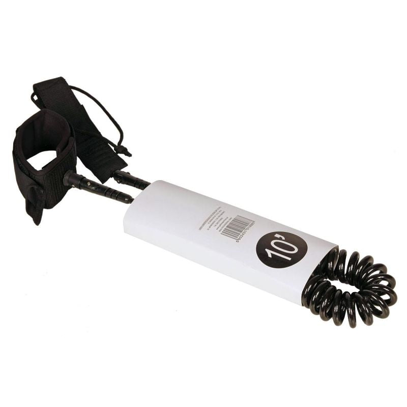 ENERO SUP BOARD SAFETY ROPE 10 FEET BLACK Accessories Your Sports Performance