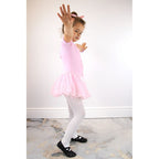 Leather dance shoes with black elastic bands Jr Nazo Footwear/Lifestyle Your Sports Performance