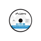 LANBERG HDMI CABLE M/M V2.0 80M OPTICAL AOC CA-HDMI-20FB-0800-BK Kable i adaptery/Kable HDMI Your Sports Performance