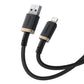 Baseus Dura 2.4A Cable 1m (Black and Gold) In preparation Your Sports Performance