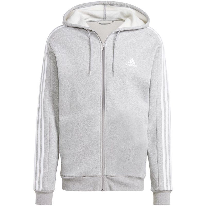 adidas Essentials Fleece 3-Stripes Full-Zip M sweatshirt IJ6479 Clothing/Training Adidas