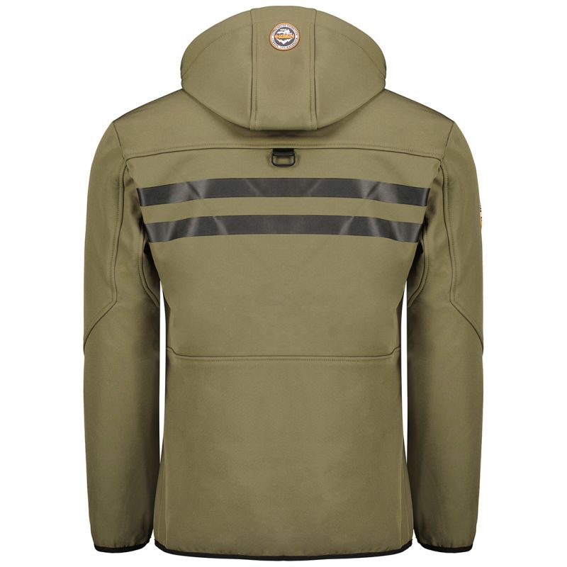Geographical Norway Royaute DB 068 M WY1996H/GN-Kaki / Orange Softshell Jacket Clothing/Outdoor/Geographical Norway Your Sports Performance
