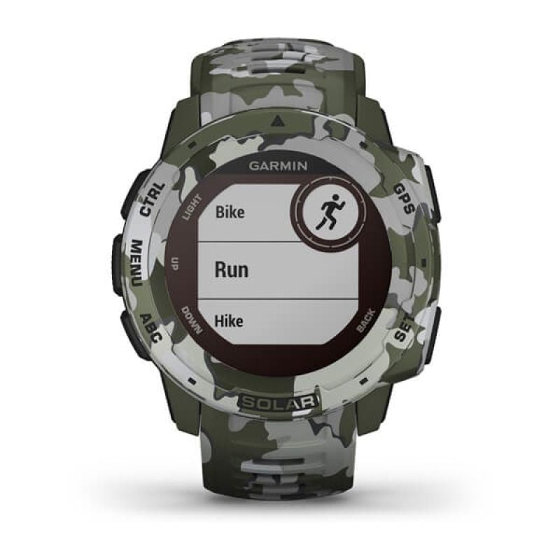 Garmin Instinct Solar Camo Watch Green (010-02293-06) Akcesoria sportowe i turystyczne/Zegarki sportowe Your Sports Performance