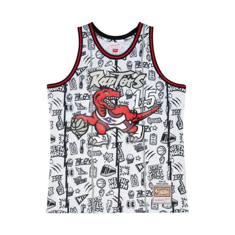 Mitchell & Ness Doodle NBA Swingman Vince Carter Toronto Raptors Jersey Koszulki NBA Your Sports Performance