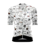 Rockbros 15110005003 Women's Short Sleeve Cycling Jersey S - White