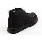 Lee Cooper men's shoes elegant leather ankle boots with zipper