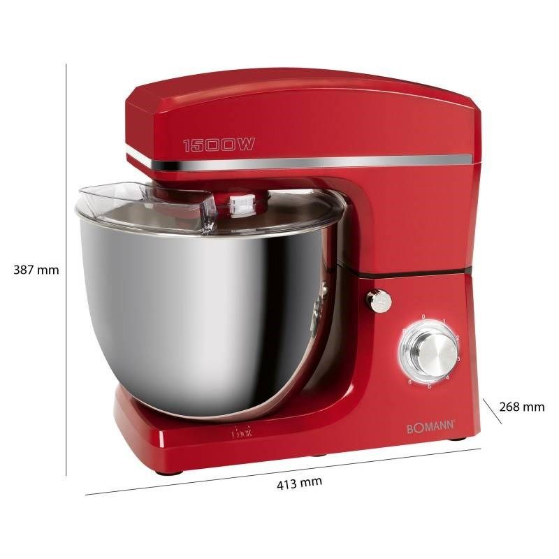 BOMANN KM 6036 red food processor AGD - Produkty/Roboty kuchenne Your Sports Performance
