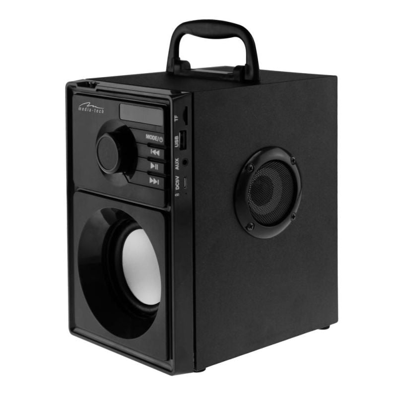 MEDIA-TECH WIRELESS SPEAKER BOOMBOX SILVER 15W MRS MT3179 In preparation Your Sports Performance