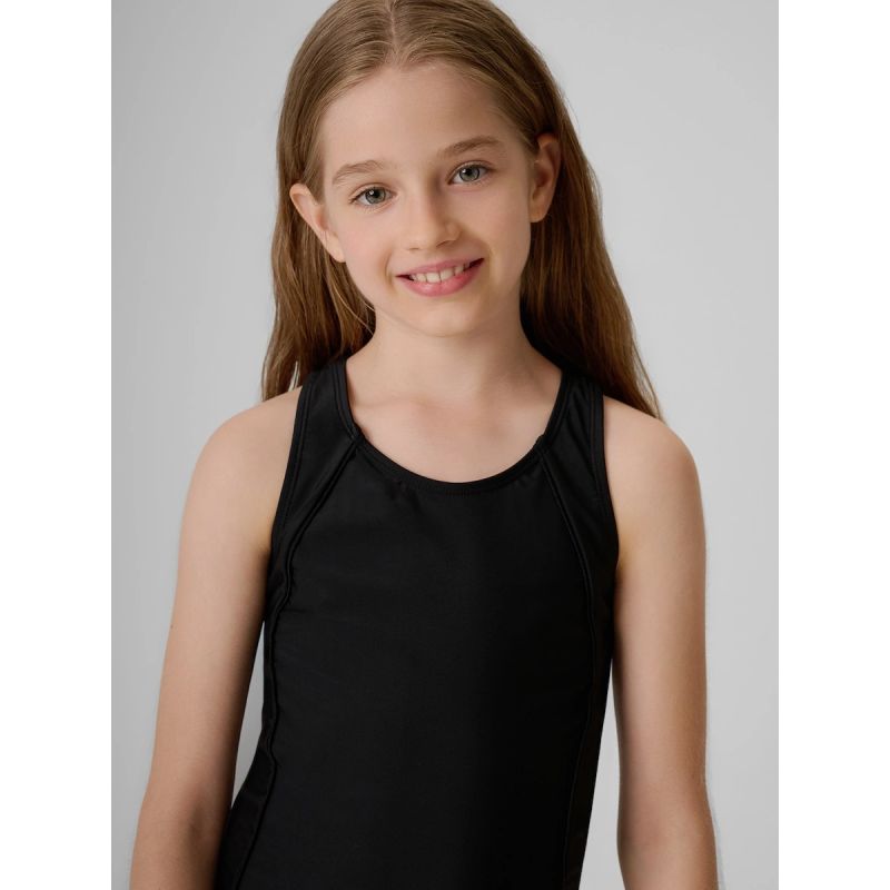 Girls' one-piece swimsuit 4F 4FJRSS26USWSF148-20S