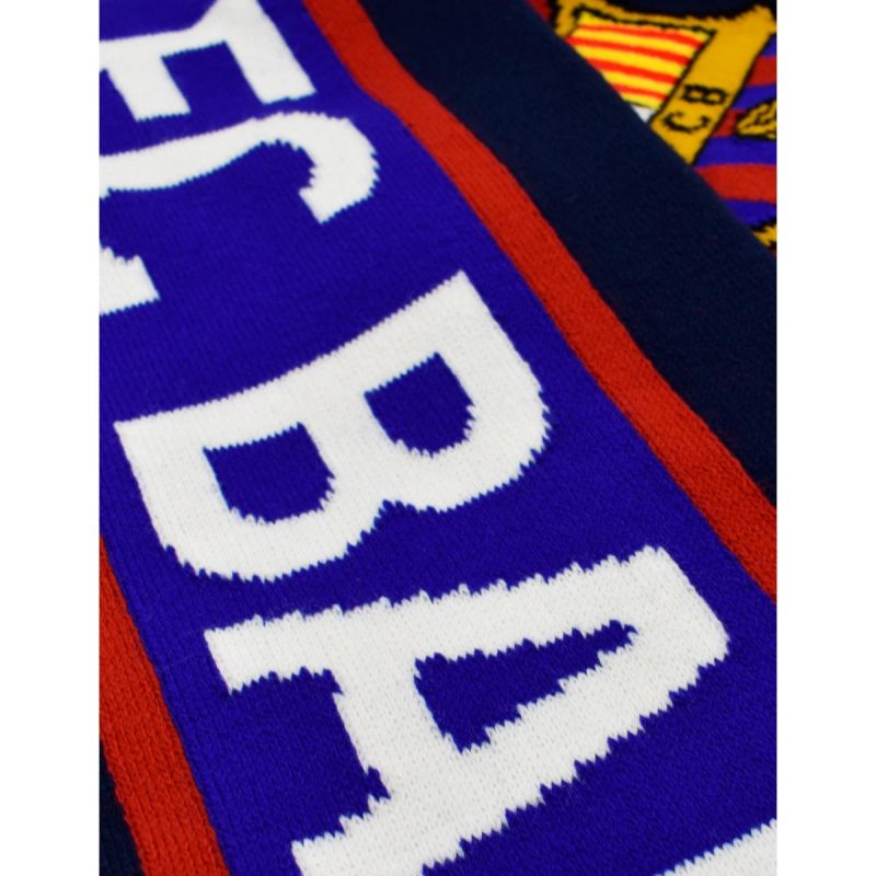 FC Barcelona Double Knitted Scarf 5004BUD39 In preparation Your Sports Performance