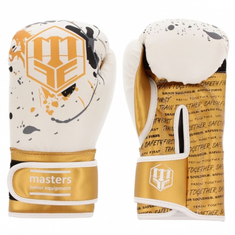 Boxing gloves MJE - RPU-ART0101709-GOLD-8OZ Accessories/Gloves Your Sports Performance