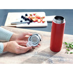 Flip thermal mug 600 ml, red 3273 LEIFHEIT AGD - Produkty/Termosy i kubki termiczne Your Sports Performance