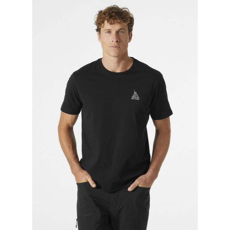 Helly Hansen men's t-shirt F2F ORGANIC COTTON TEE 2.0 63340 990 In preparation Your Sports Performance