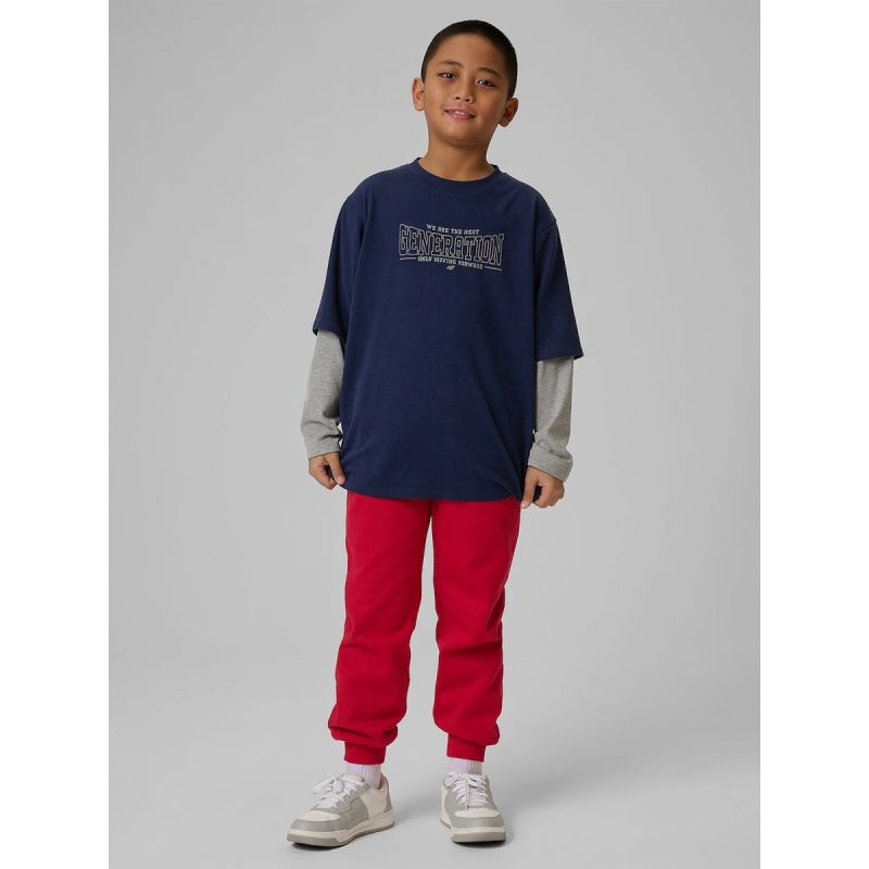 Boys' jogger sweatpants 4F 4FJRSS26TTROM1824-62S 4f
