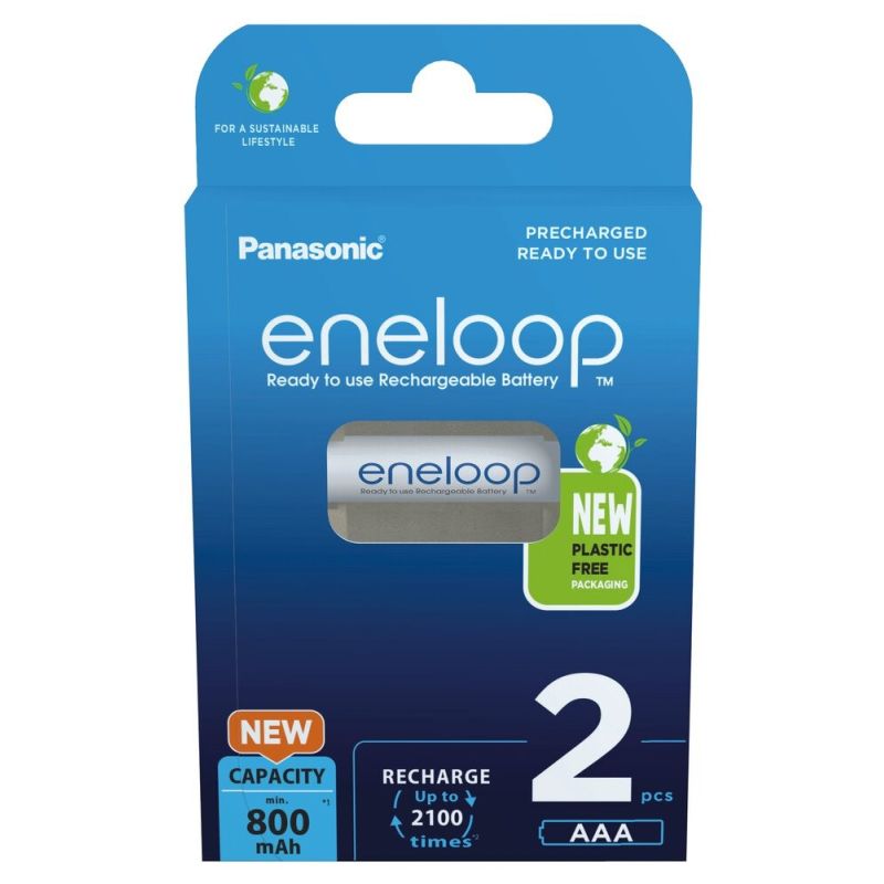 PANASONIC ENELOOP AAA 800mAh 2 pcs Baterie, akumulatorki i ładowarki/Akumulatorki Your Sports Performance