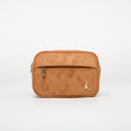 Women's Air Jordan Suede Monogram Camera Bag Cognac - MA9207-X6X