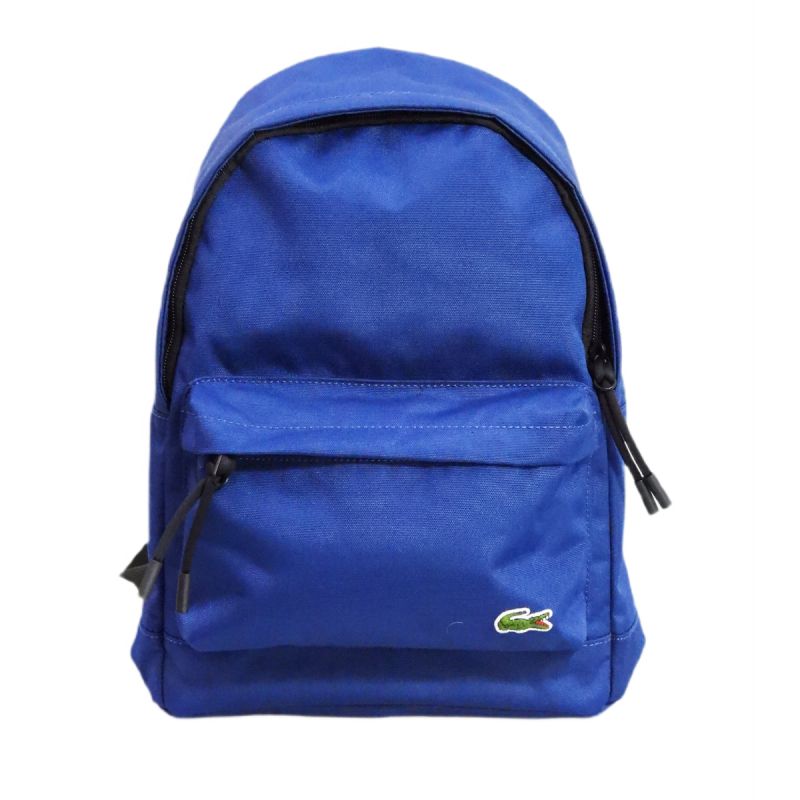Lacoste S Urban Blue Casual School Backpack - NH2677NE Akcesoria i sprzęt koszykarski/Torby i plecaki Your Sports Performance