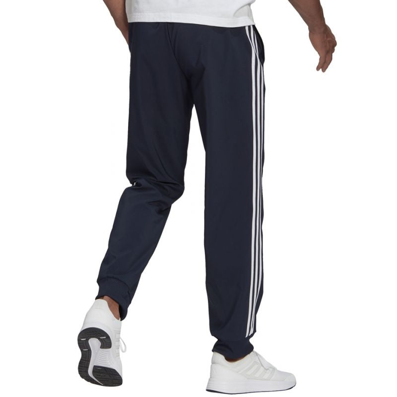Adidas Essentials Tapered Cuff 3 Stripes Pants M GK8981 Clothing/Training Adidas
