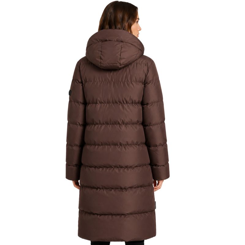 Women’s parka Geographical Norway APRIL DBROWN DB LADY 0116-2 (WZ7108F/GN-DARK BROWN)