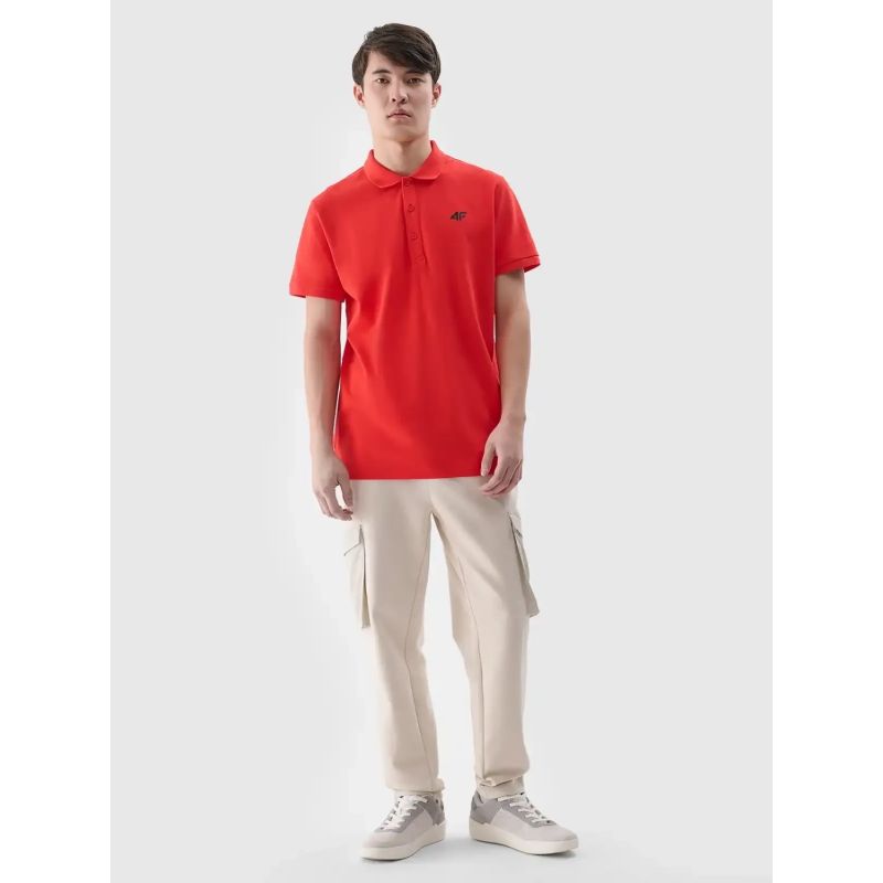Men's polo shirt 4F (SET OF 2 SHIRT) 2P-SS-4FWSS25TPTSM407-92S *Kategoria tymczasowa Your Sports Performance