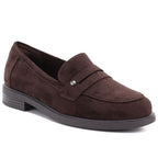 Women's loafers, brown loafers, Potocki SZ12832