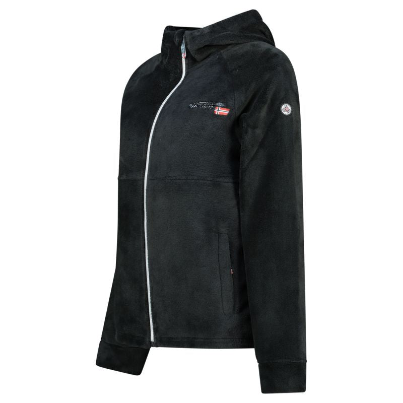 Geographical Norway ULOTTA BLACK LADY 047-1 Women's Fleece Jacket (WZ8181F/GN-BLACK)