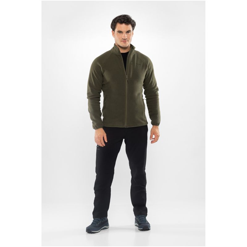 VIKING Billar Man Men’s Fleece Jacket, Olive