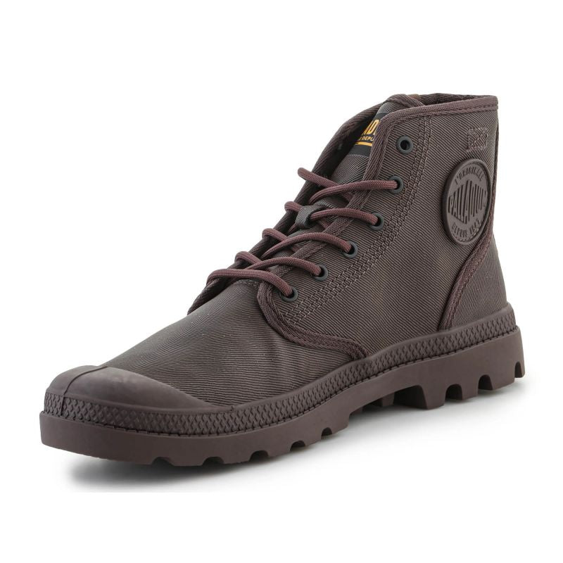 Palladium PAMPA HI COATED U 74375-249-M Dark Cocoa shoes Footwear/Lifestyle/Palladium Your Sports Performance