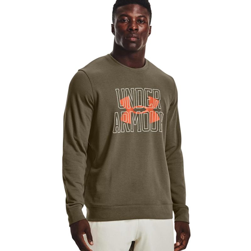 Under Armor UA Rival Terry Logo Crew M 1370 391 361 Clothing/Lifestyle/Under Armour Your Sports Performance