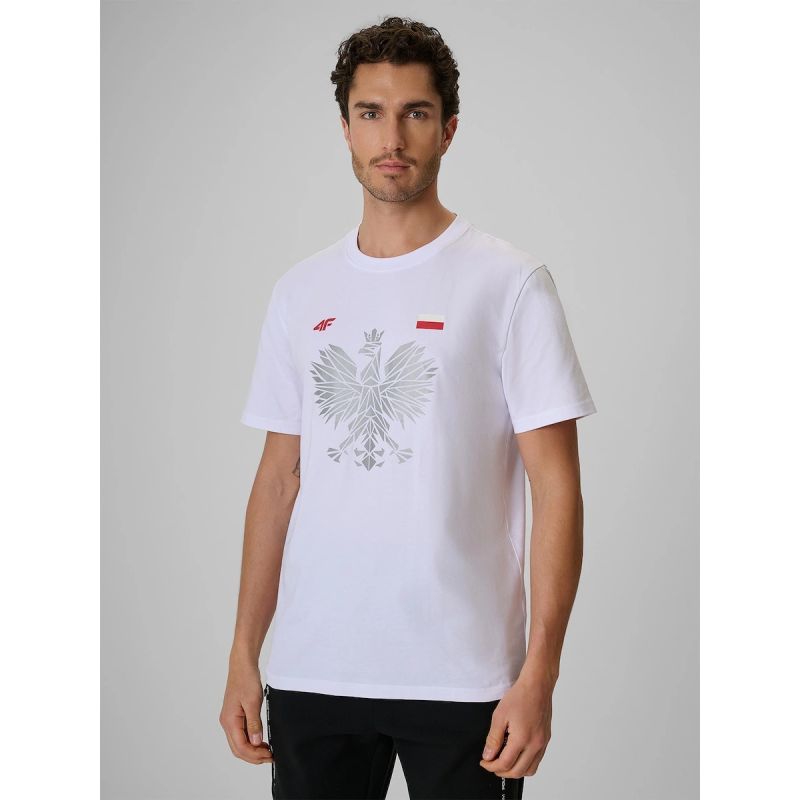 Men's fan t-shirt 4F 4FRSS26TTSHM4438-10S