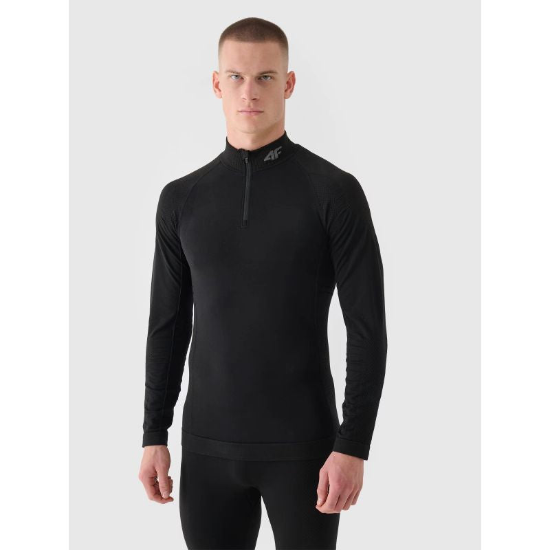 Men's seamless thermal underwear with merino wool (top) 4F 4FWAW24USEAM197-20S Clothing Your Sports Performance