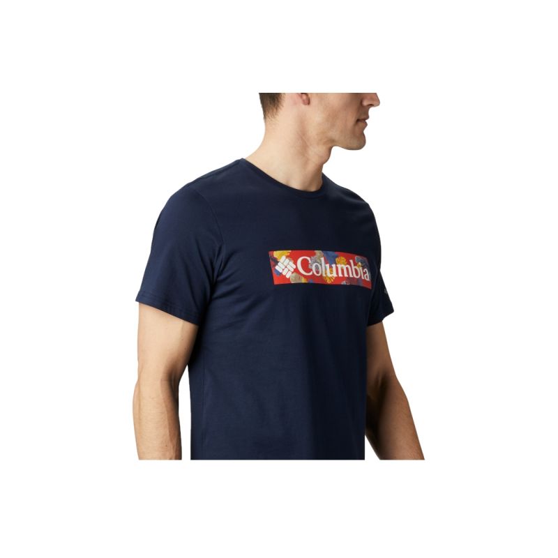 Columbia M Rapid Ridge Graphic Tee M 1888813464 Clothing/Running Your Sports Performance